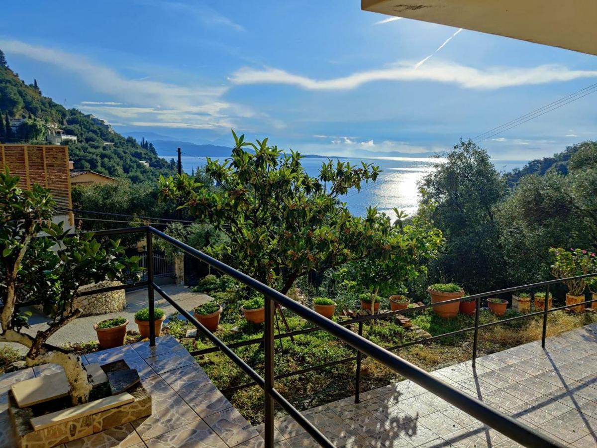 Kaminaki Seaview Apartments Katávolos エクステリア 写真